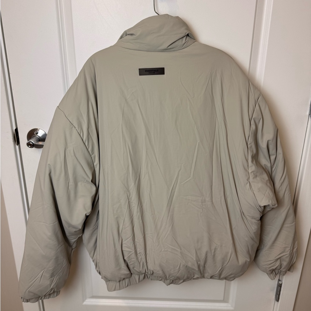 FEAR OF GOD ‎ High-Neck Puffer Jacket, Seal, Size L - Picture 7 of 9